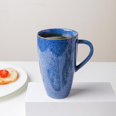 China Sustainable Design Luxury Sublimation Ceramic Coffee Mug Sets With Strainer Porcelain Tea Mug For Office for sale