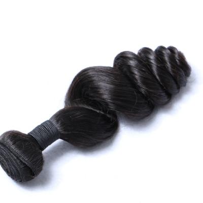 China Loose Wave Human Hair Weaving Nets Mesh Needles Extensions Natural Machine For Braiding Closures Dubai Brazilian Bundles Bundles for sale