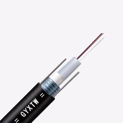 China 1000M/rull GYXTW 8 Core Single Mode GYXTW Outdoor Armored Fiber Optic Cable for sale