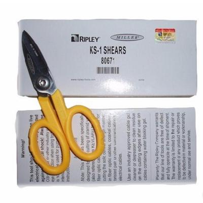 China FTTH FTTB FTTX Network RIEPLAY Miller Tools Fiber Optic Miller KS-1 Kevlar Shear / Kavlar Scissors / Kavalr Cutter, Miller Shears KS-1 for sale