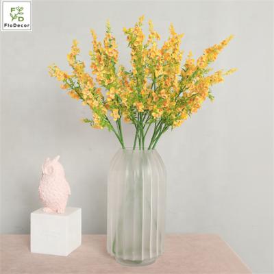 China New Party Wedding Artificial Silk Mint Small Herbal Wedding Decoration Salvia Flower For Home Party for sale