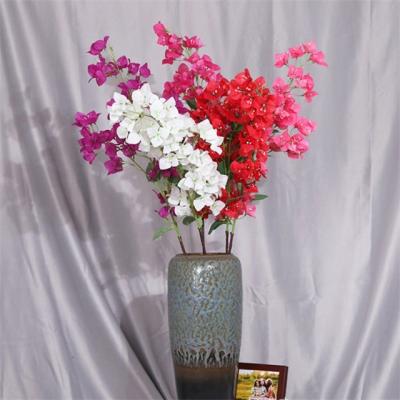 China Wholesale hot sale cheap artificial hotel party wedding decoration bougainvillea flower for party wedding hotel shop home decoration for sale