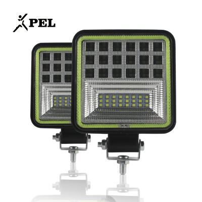 China High brightness pel car led work light 126w 199w 48w led working lamp tractor excavator 120w work led light for sale