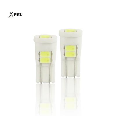 China T10 5630 6smd 160lm Car Tail Light Side Light Beacons Ceramic Readding Led Bulb 12v 3w Universal for sale