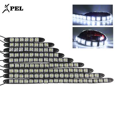 China ABS pel running lights snake DRL new plastic flexible car light bar plastic flexible daytime atmosphere modified turn signal led light for sale