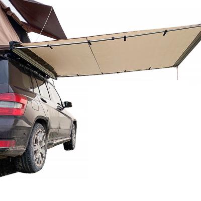 China Extended Type 270 Degree Car Awning Canopy Side Curtain Top Roof Tent Camper Car 4X4 for sale