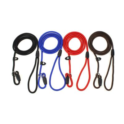 China Customized Hot Sale Braided Climbing Lead Dog Lead Dog Leash Amazon Rope Dog Traction RopeDog Reflective Nylon Leash for sale