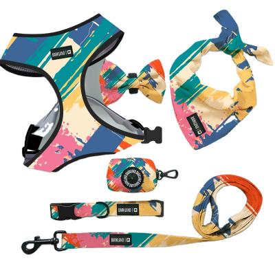 China 2021 New Products Pet Dog Harness Reflective Breathable Comfort Adjustable Belt for sale