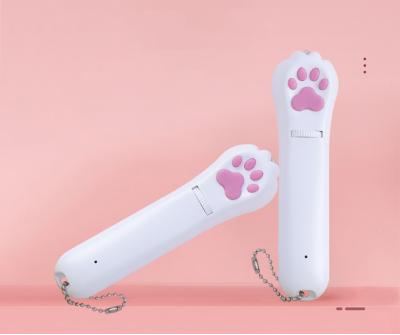 China 2021 Viable Hot Selling Cat-pad Infrared Ray Laser Cat Ticker Sticks Universal Handset USB Charging Jack With Cut Out Patterns for sale