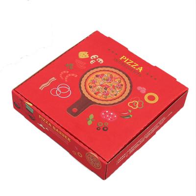 China Recycled Materials Wholesale Customized Kraft Paper Pizza Box Philippines for sale