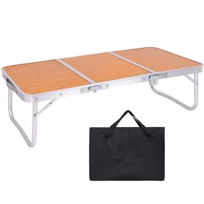 China Activity Picnic BBQ Slide Rail Folding Table IGT Outdoor Camping Wooden Combination Table for sale