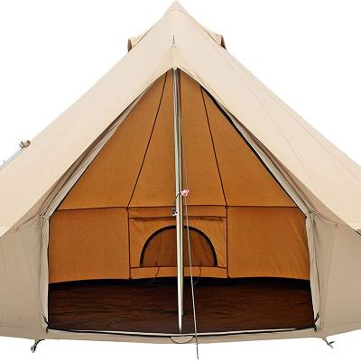 China Diagonal Bracing Type Outdoor Glamping Extend Air 12 Y Cotton Inflatable House Tent for sale