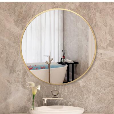 China Home Exquisite Metal Frame Wall Around Large Mirror Floor Mirrors for sale