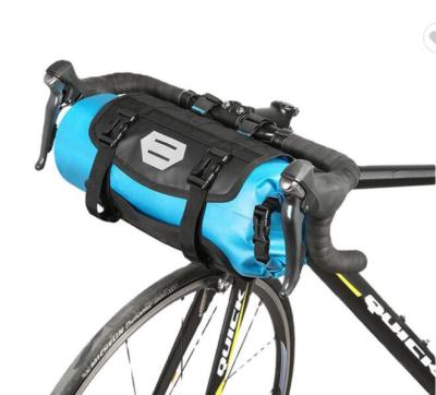 China Customized Waterproof Dry Bag Cylinder Desk Custom Travel Cycling Bike Bicycle Handlebar Front Bag for sale