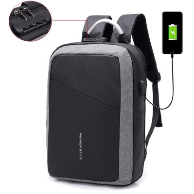 China With USB Business Laptop Backpack Multifunctional Anti-theft Briefcase Notebook Filling Bag for sale