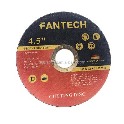 China High Quality Metal Cutting Disc Cut Wheel Stainless Steel for sale