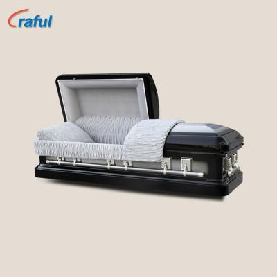 China Gold American Caskets Casket Style Supplies Funeral Casket In Nigeria for sale