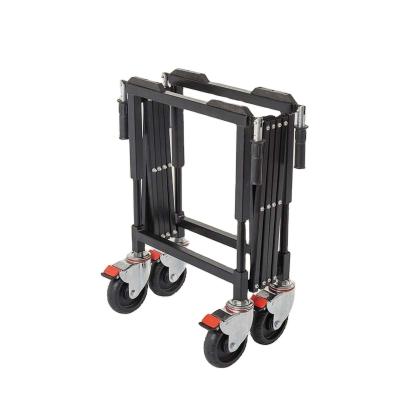 China American Style Church Carriage Foldable Metal Cart With Wheel Carts On Wheels for sale