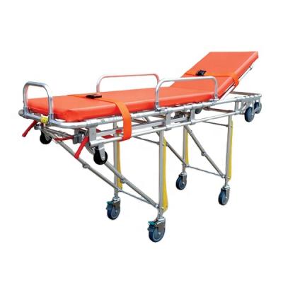 China Lightweight Funeral Back Stretcher Ambulance Stretcher Folding Portable Stretcher for sale