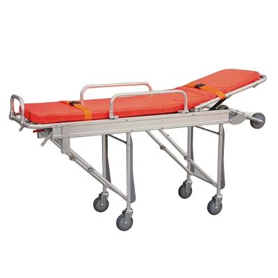 China Lightweight Funeral Back Folding Stretcher Ambulance Stretcher Stretcher for sale