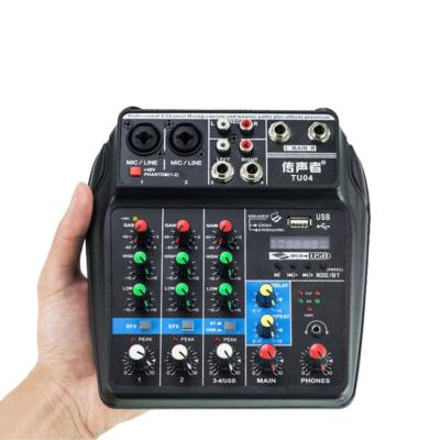 China Best Price with Professional High Quality USB Digital Audio Sound Card Mixer Recording Studio for sale