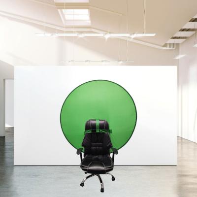 China Other Green Folding Screen Photography Studio Chiffon Solid Color For Portable Chair Green Screen for sale