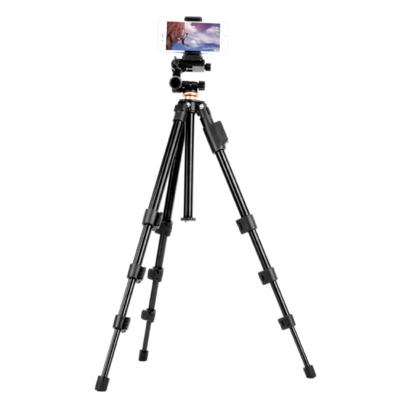 China PORTABLE Black Camera Tripod Professional Traveling Lightweight Portable Tripod for sale