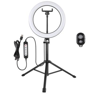 China Fashional LED Ring Strap Tripod Tripod Thumb Mini Selfie Light Retouch Makeup 10 New Product for sale