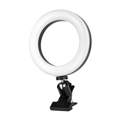 China Mini Ring Light Selfie Multipurpose USB Video Photographic Studio Video Conferencing Lighting Ring Light for sale