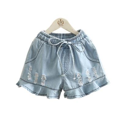 China New Model Kids Shorts Jeans China Clothing Manufacturer Anti-Static Products Supply Best Selling For Girls for sale