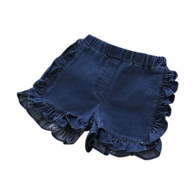 China Beautiful Anti-static Children's Clothing Turkey Maiden Denim Cloth Children's Denim Shorts For Girls for sale