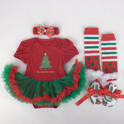 China Wholesale high quality Christmas plus size premier for lovely baby rompers and sets for sale