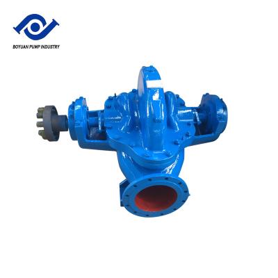 China Other Heavy-duty Centrifugal Horizontal Double Suction Split Caing Water Pump Machine For Agricultural Irrigation for sale