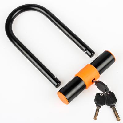 China Easy Installation Easy Installation U Lock Electric Bicycle Anti-theft Lock Scooter MTB Road Bike Wheel Lock Security Motorcycle Bicycle Accessories for sale