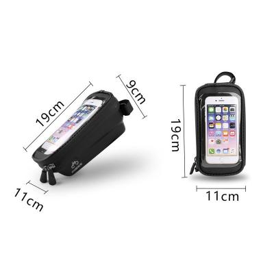 China EVA+PU EVA+PU INBIKE Bike Bag PhoneTouch Screen Waterproof Hose Top Tube Bag for sale