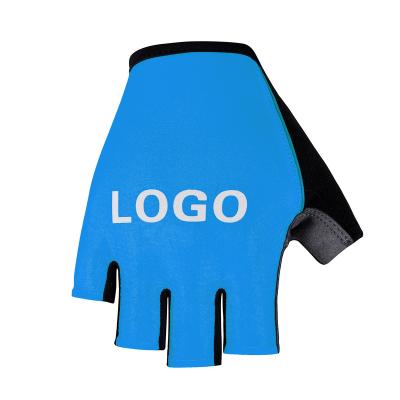 China 2021 Factory OEM Wear-resistant Shockproof Half Finger Sports Wear-resistant Hands Protecting Motorcycle Bike Racing Cycling Gloves for sale