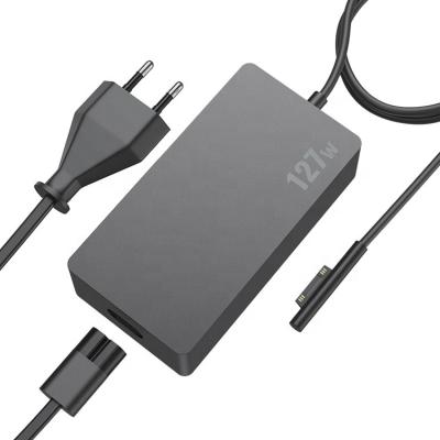 China Premium Microsoft Surface Pro 127w 15v 8a ABS+PC Material Flame Retardant Promotional Laptop Power Adapter For Macbook Pro Charger Usb C for sale