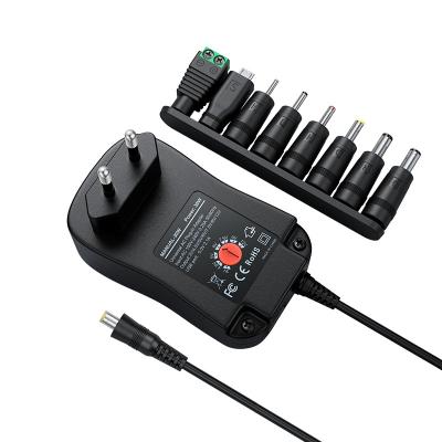 China Universal DC 5v 2a 2.5a Power Adapter 12v 1a 1.5a 2.5a Pse Mark Ac Dc Adapter For EU 100-240v Input 85*55*34mm for sale