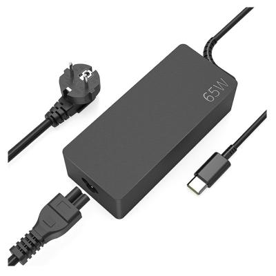 China Best Selling Quality LAPTOP USB-C Laptop Charger 65W 20V 3.25A Usb C Charger Laptop Power Adapter For Lenovo Thinkpad Charger for sale