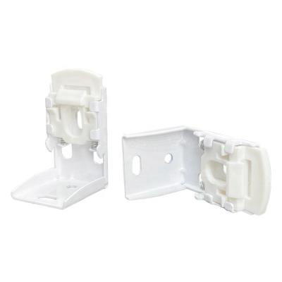 China Roman Tracery Rails Track Accessories Plastic Stylish Bracket Holder for sale