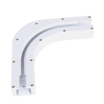 China Factory Price CLASSIC Cheap Smart Home Motorized 90 Degree Connector Curtain Track Accessory for sale