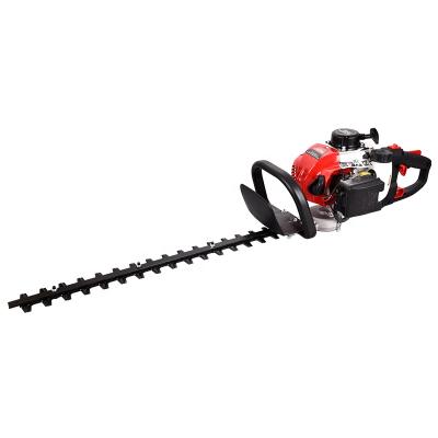 China Tree Pruning 1.2HP Dual Blade 2 Stroke Gasoline Engine Heavy Duty 600MM Garden Hedge Trimmer 26CC Power Hedge Trimmer for sale