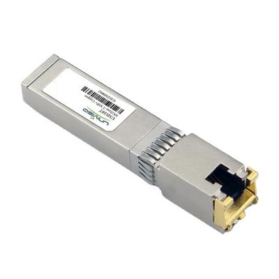 China FTTH 10GBase-T Copper RJ-45 Connector 80meter SFP+ Optical Power Meter Transceiver for sale