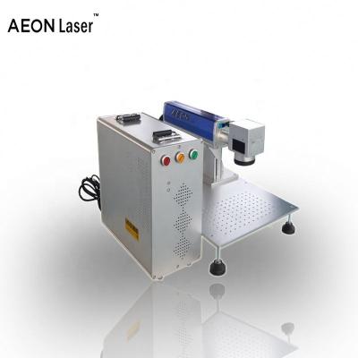 China Metal Laser Barcode Printing Fiber Laser Marking Machine For Portable Fiber Laser Marking Machine for sale