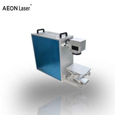 China Laser Marking Laser Barcode Engraving Machine 10w Fiber Laser Marking Machine for sale