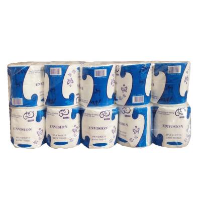 China Wholesale hot-selling large quantities toilet paper mix wood pulp are cheap toilet paper rolls for sale