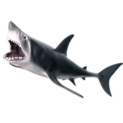 China Model Toy Children's Simulation Marine Species Tiger Shark Animal Model Toy for sale