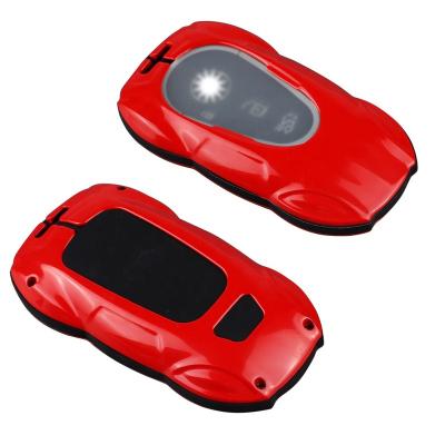 China Carcarmy Sporty Key FOB Cover For Mercedes Benz Sporty Accessories 2020 2021 2022 Red S G E 1 Class Zinc Metal Key Case Packages for sale