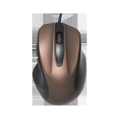 China Manufacturer Direct Supply Double Injection Ergonomic Professional Plastic Sensitivity 3200 DPI 6 Buttons Wired Mouse for sale