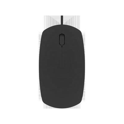 China 3D INDENA Factory Wholesale Price OEM Color Silient Key Customized Cheap Slim Mouse Wired Optical Mouse For Office And Business for sale